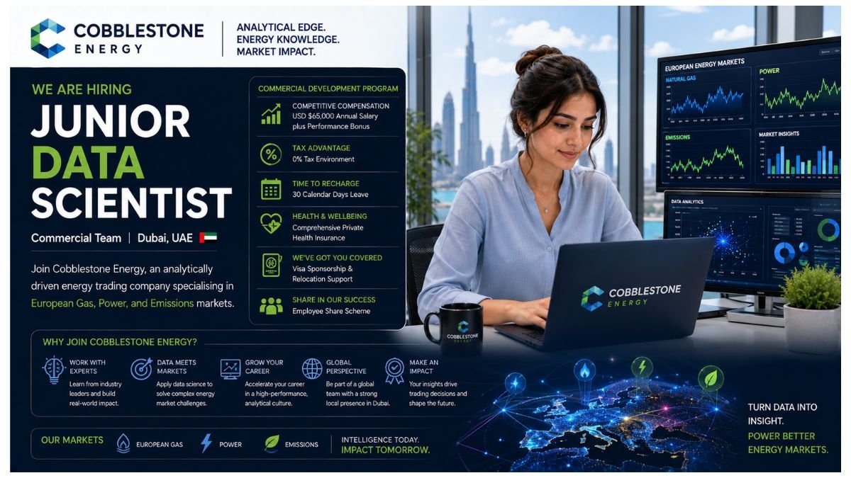 Junior Data Scientist Jobs Dubai UAE 2026