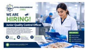 Junior Quality Control Officer Jobs Dammam 2026