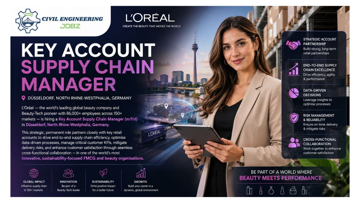 Key Account Supply Chain Manager Jobs Düsseldorf Germany 2026