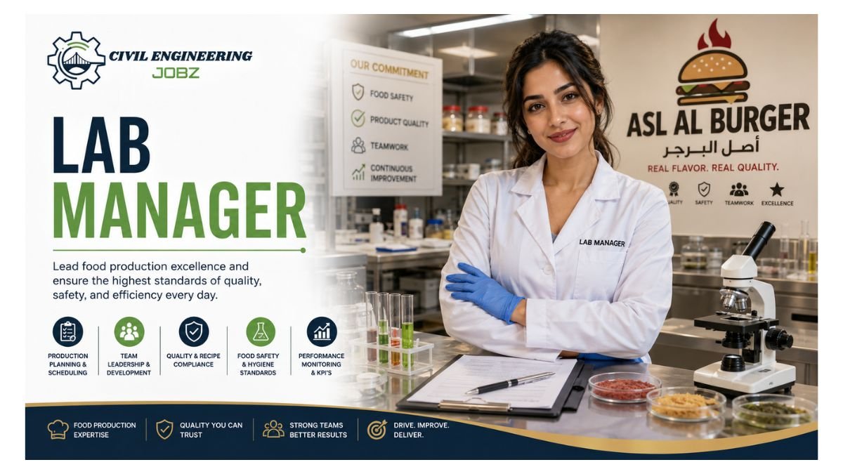 Lab Manager Jobs Riyadh Saudi Arabia 2026 