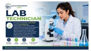 Lab Technician Jobs Abu Dhabi 2026