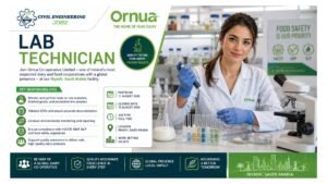 Lab Technician Jobs Riyadh Saudi Arabia 2026 