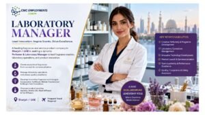 Laboratory Manager Jobs Sharjah UAE 2026
