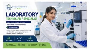 Laboratory Technician Specialist Jobs Abu Dhabi 2026