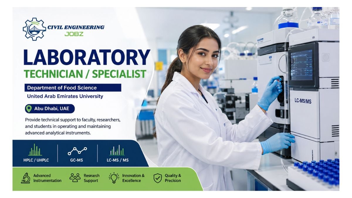 Laboratory Technician Specialist Jobs Abu Dhabi 2026