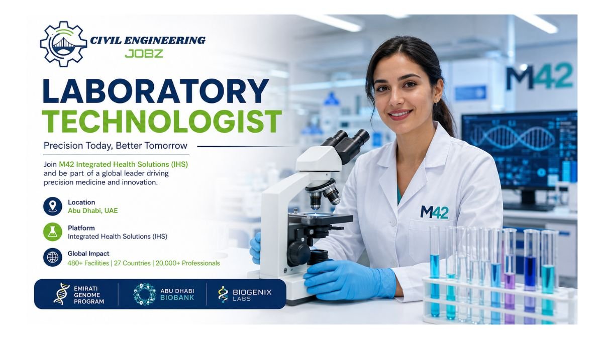 Laboratory Technologist Jobs Abu Dhabi 2026