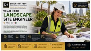 Landscape Site Engineer Jobs Dubai UAE 2026