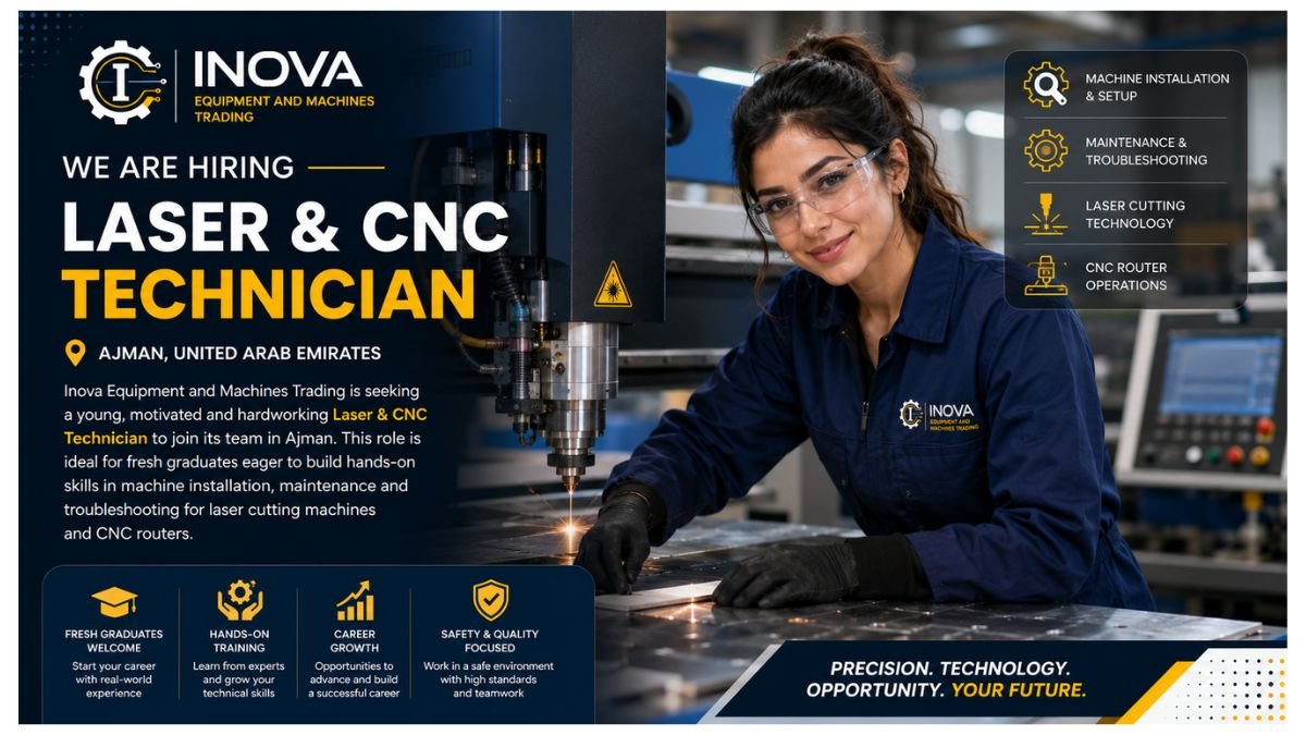 Laser & CNC Technician Jobs UAE 2026