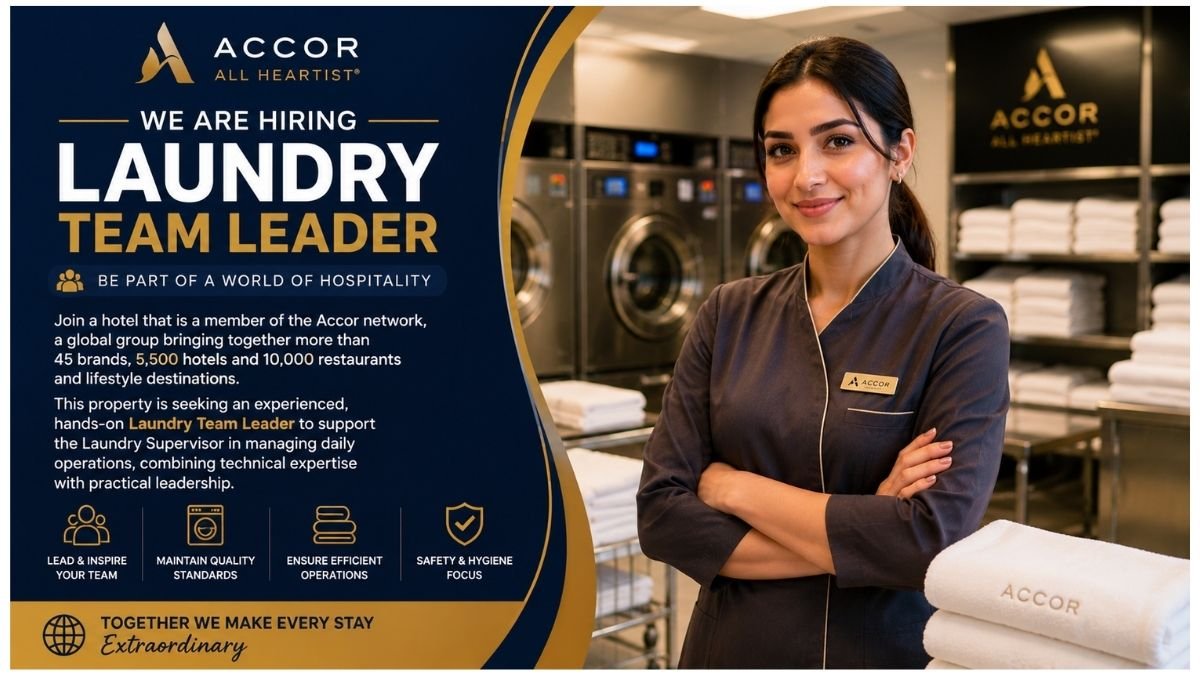 Laundry Team Leader Jobs UAE 2026