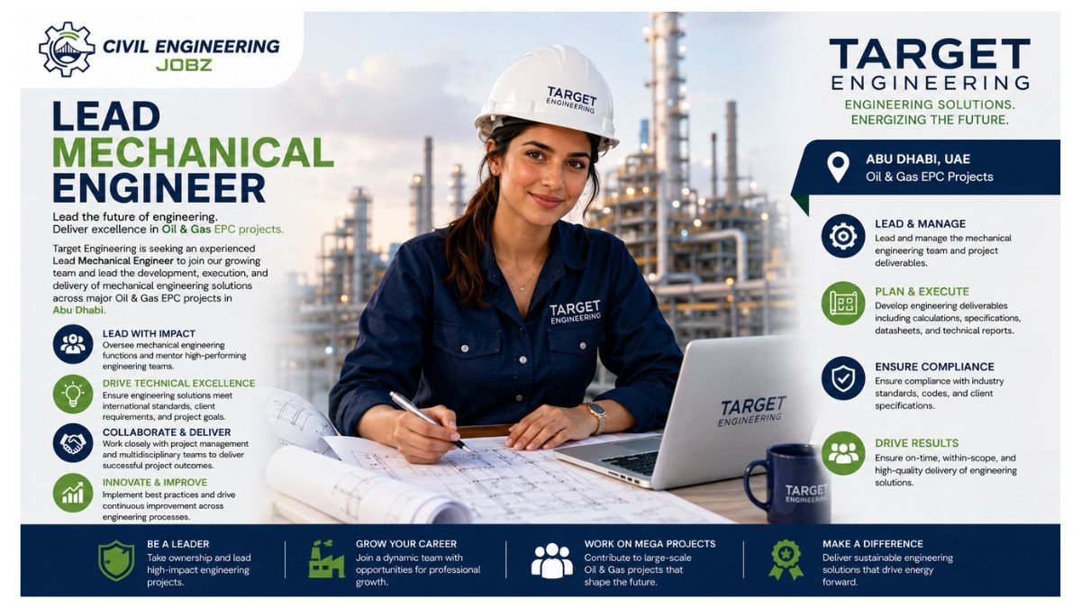 Lead Mechanical Engineer Jobs Abu Dhabi 2026