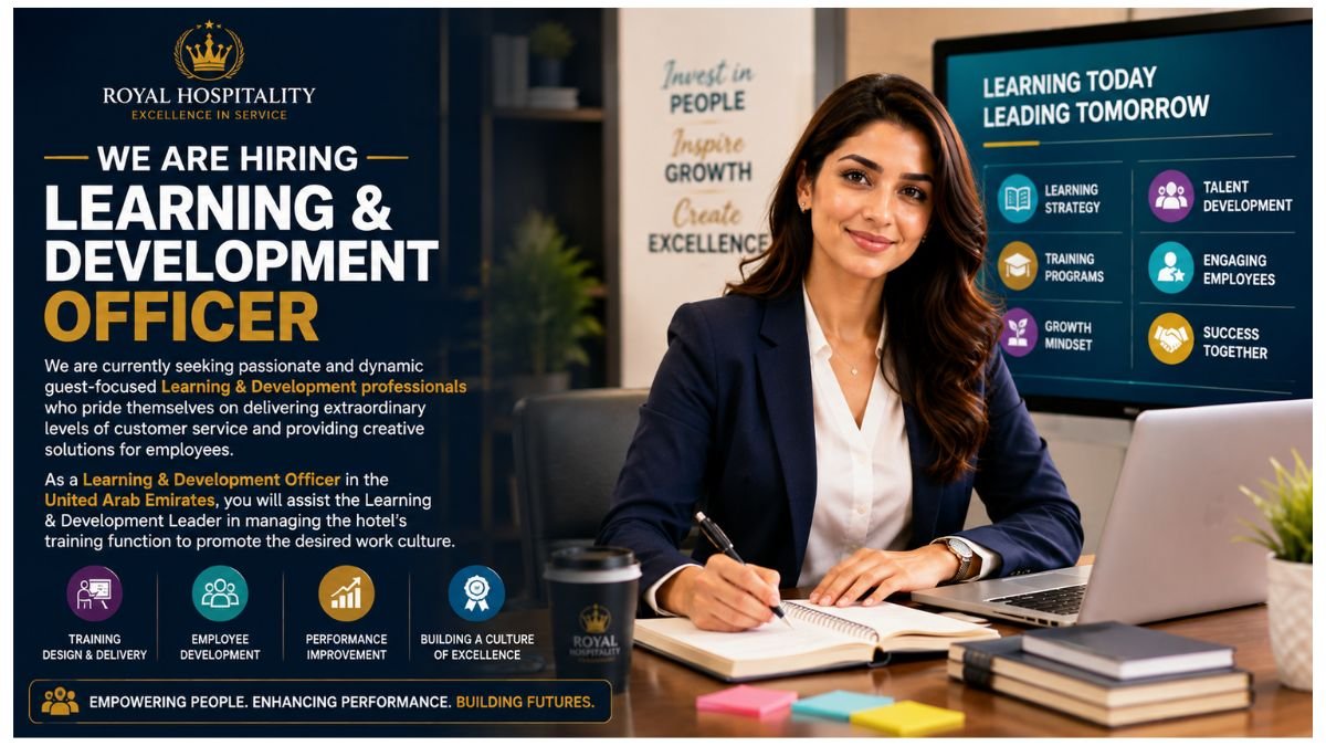 Learning & Development Officer Jobs UAE 2026
