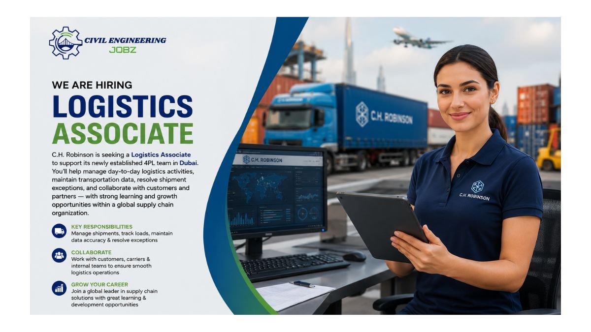 Logistics Associate Jobs Dubai UAE 2026