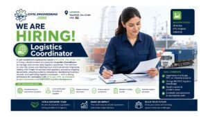 Logistics Coordinator Jobs Musaffah Abu Dhabi UAE 2026