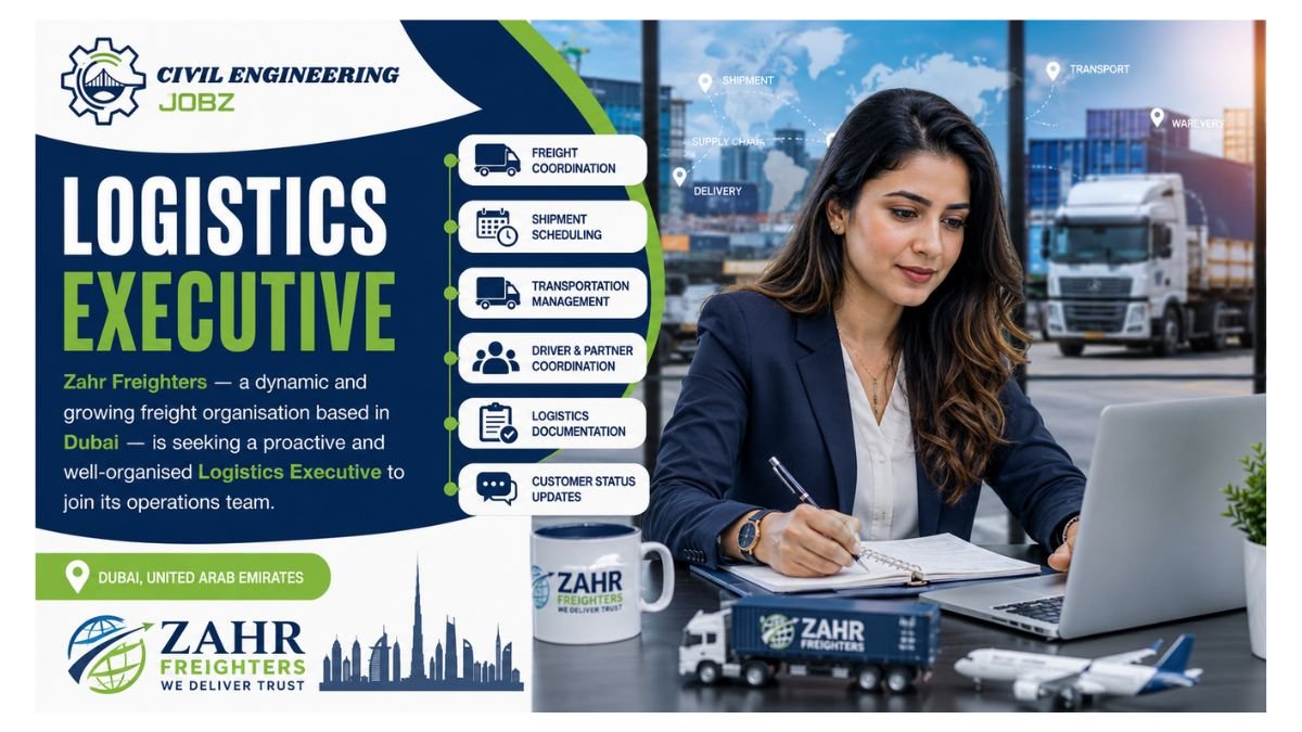 Logistics Executive Jobs Dubai UAE 2026
