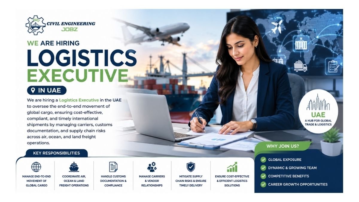 Logistics Executive Jobs UAE 2026 