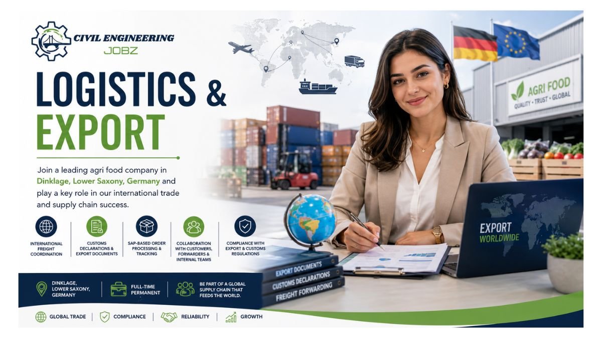 Logistics & Export Jobs Dinklage Lower Saxony Germany 2026