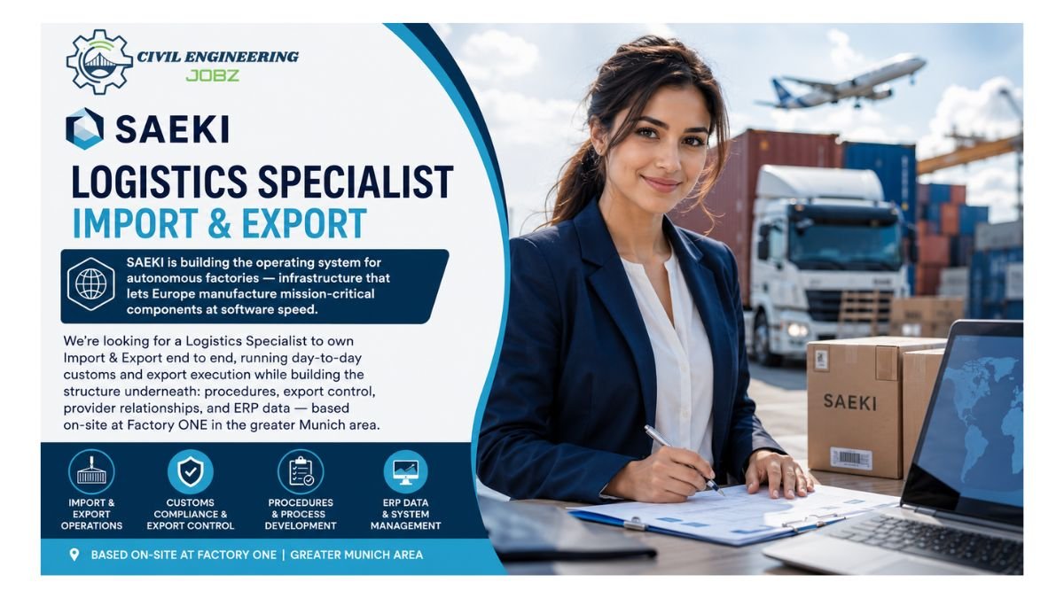 Logistics Specialist Import & Export Jobs Munich Germany 2026