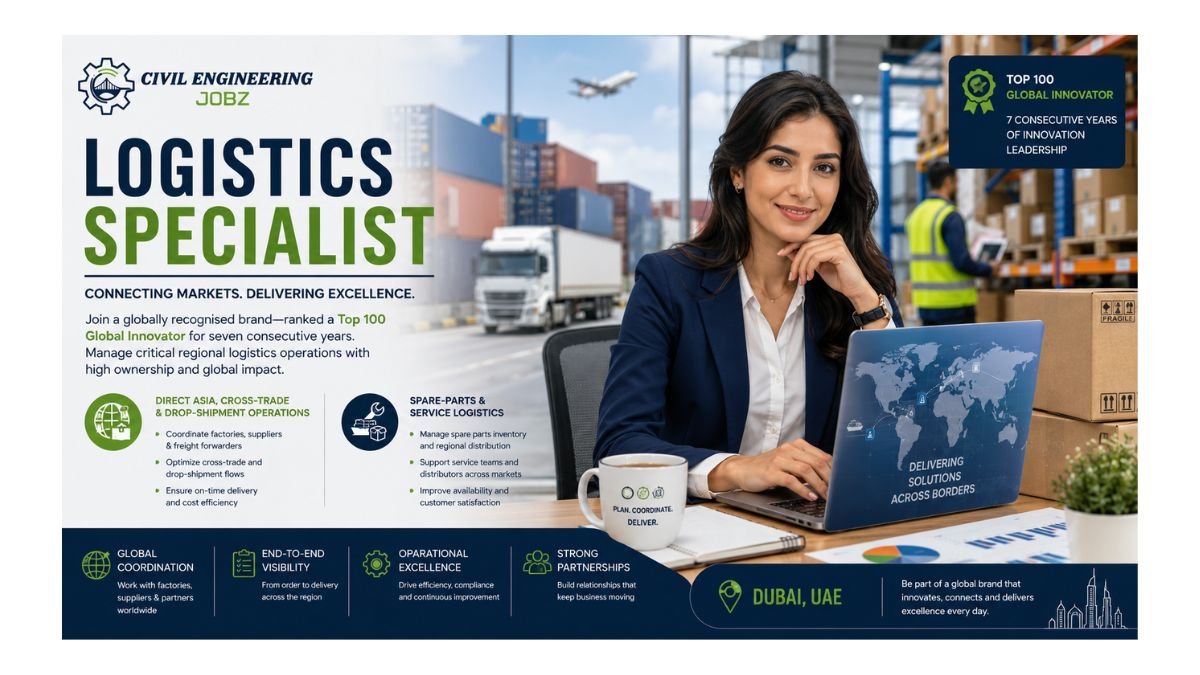 Logistics Specialist Jobs Dubai 2026 