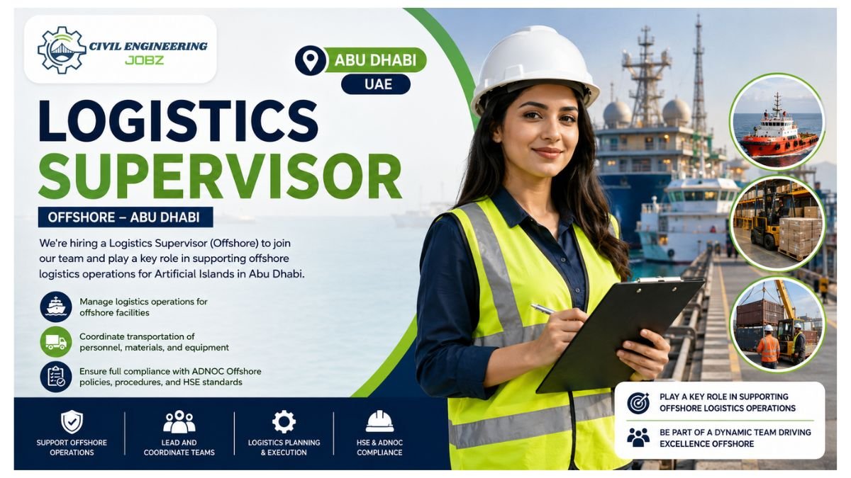 Logistics Supervisor Jobs Abu Dhabi 2026