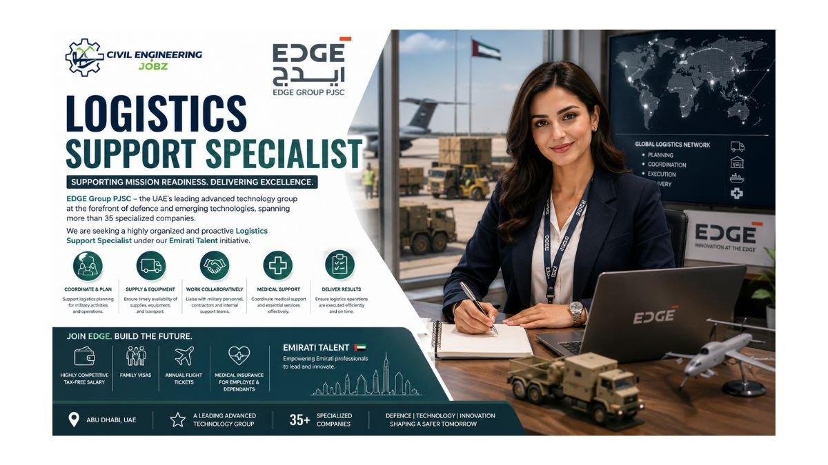 Logistics Support Specialist Jobs Abu Dhabi UAE 2026