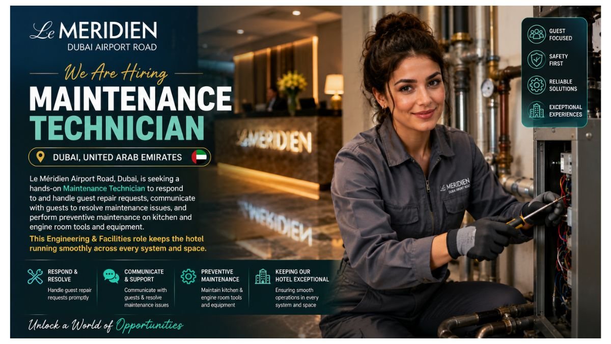 Maintenance Technician Jobs UAE 2026