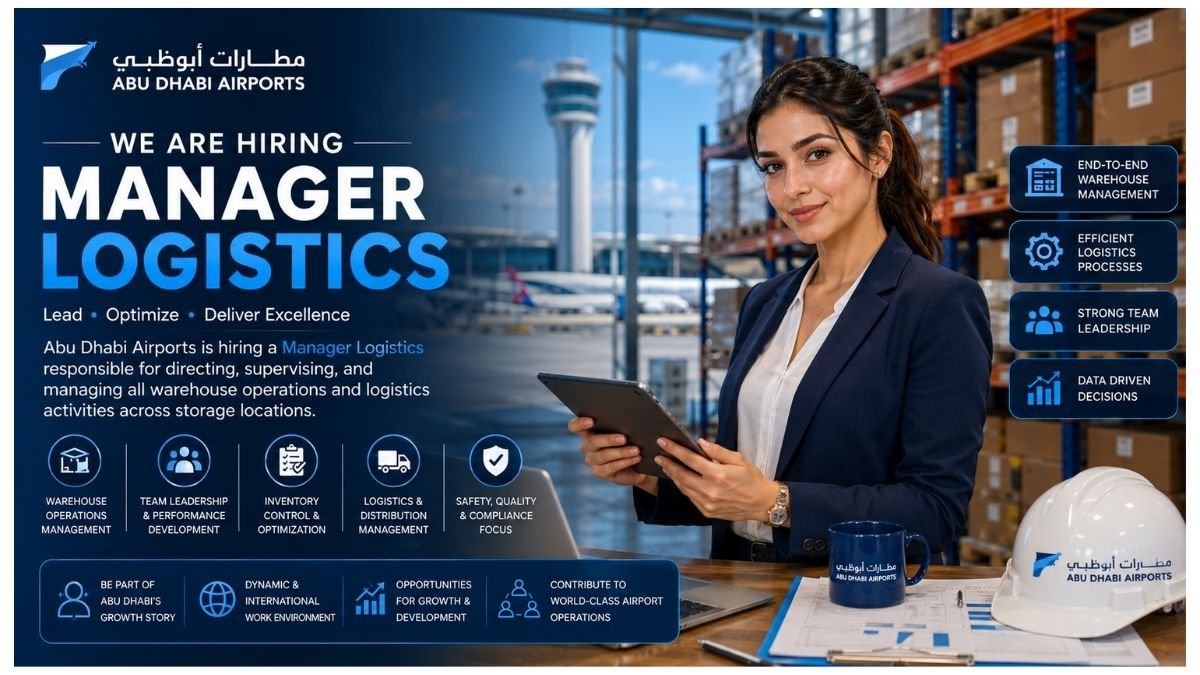 Manager Logistics Jobs Abu Dhabi 2026