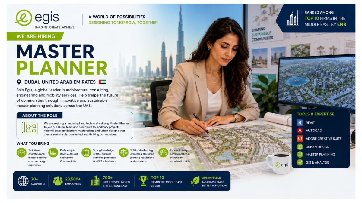 Master Planner Jobs Dubai 2026