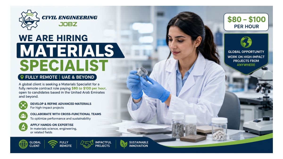 Materials Specialist Jobs UAE 2026 