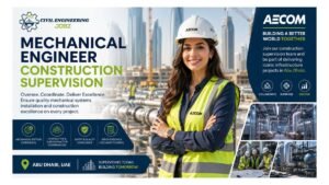 Mechanical Engineer Construction Supervision Jobs Abu Dhabi 2026 