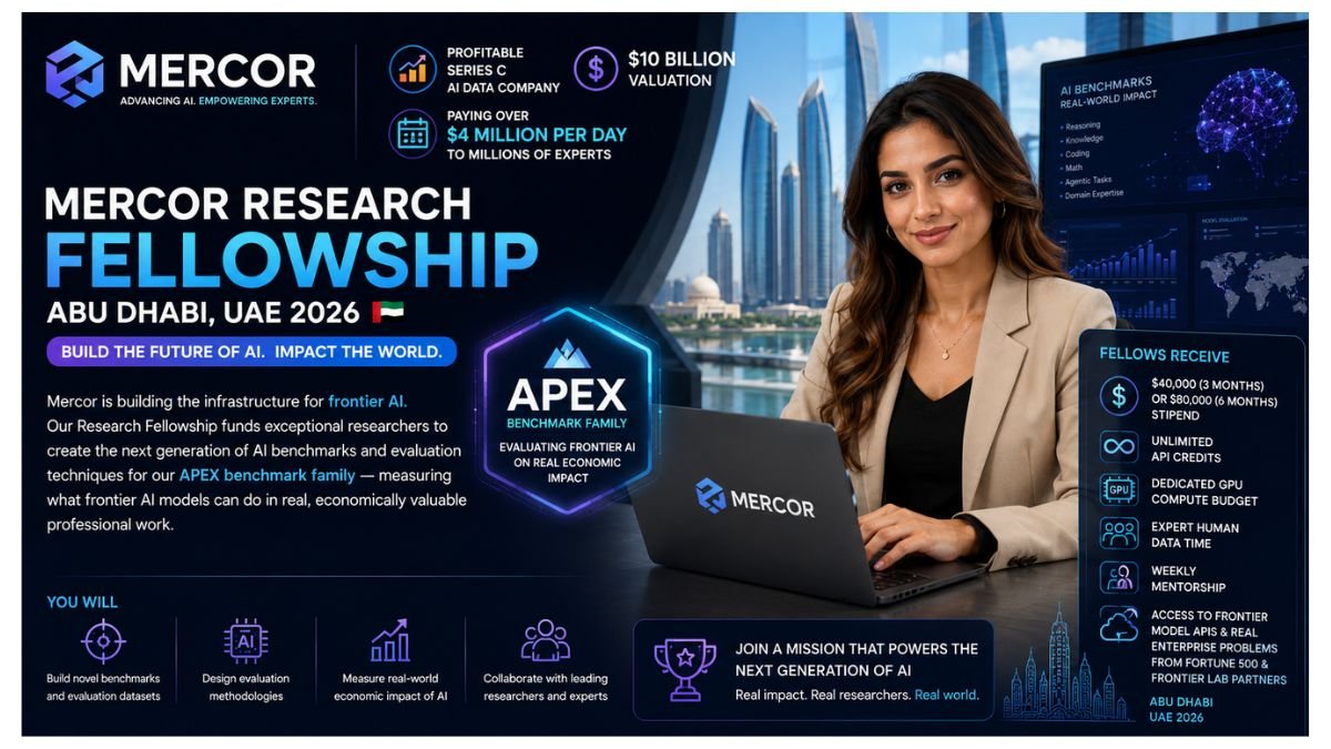 Mercor Research Fellowship UAE 2026