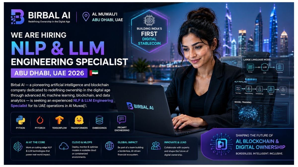 NLP & LLM Engineering Specialist Jobs UAE 2026