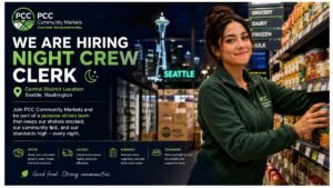 Night Crew Clerk Jobs Seattle 2026