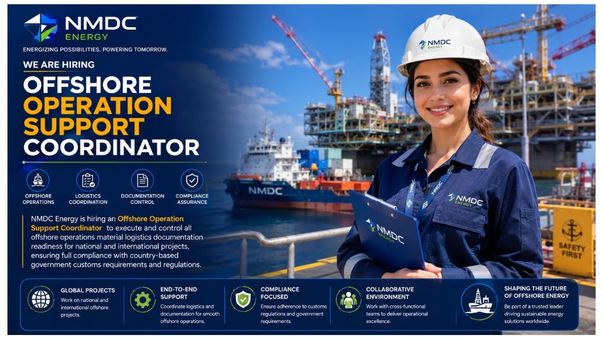 Offshore Operation Support Coordinator Jobs UAE 2026