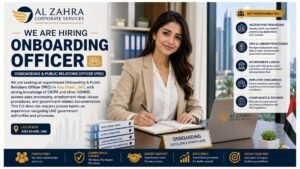 Onboarding Officer Jobs UAE 2026