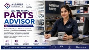 Parts Advisor Jobs UAE 2026