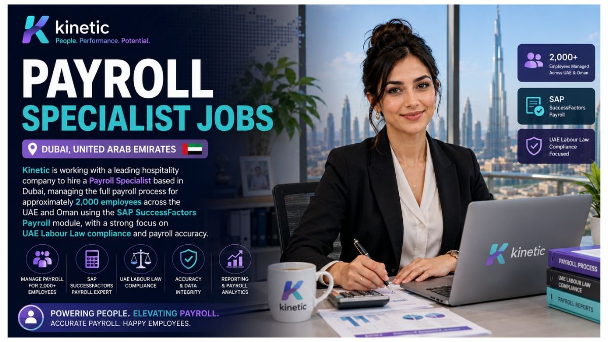 Payroll Specialist Jobs Dubai 2026