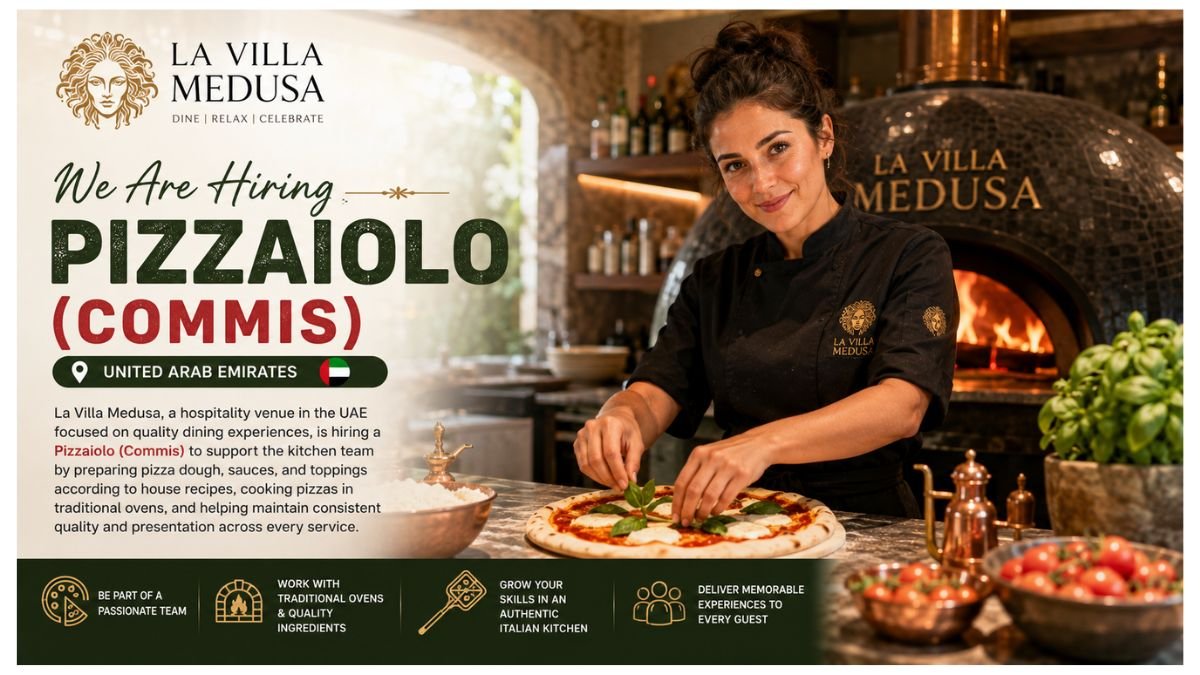 Pizzaiolo Jobs UAE 2026