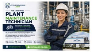 Plant Maintenance Technician Jobs City of Industry CA 2026