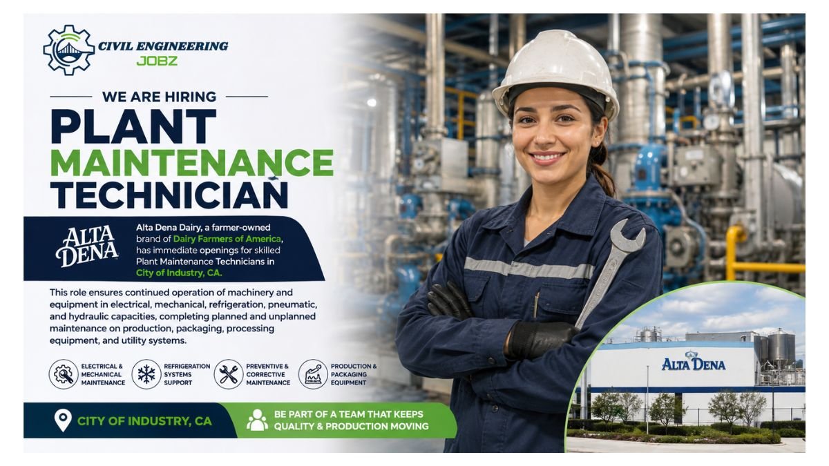 Plant Maintenance Technician Jobs City of Industry CA 2026