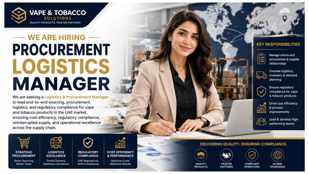 Procurement Logistics Manager Jobs UAE 2026