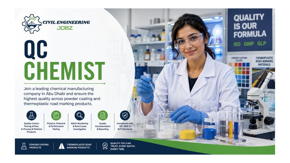QC Chemist Jobs Abu Dhabi 2026