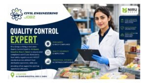 Quality Control Expert Jobs Dubai 2026