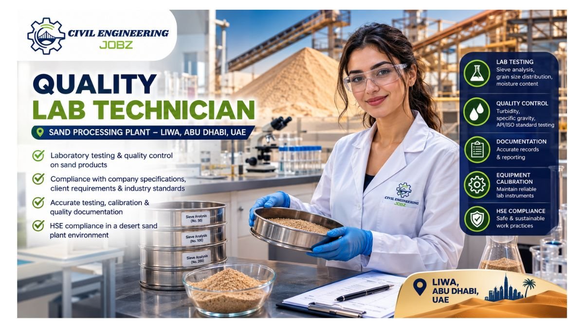 Quality Lab Technician Jobs Abu Dhabi UAE 2026