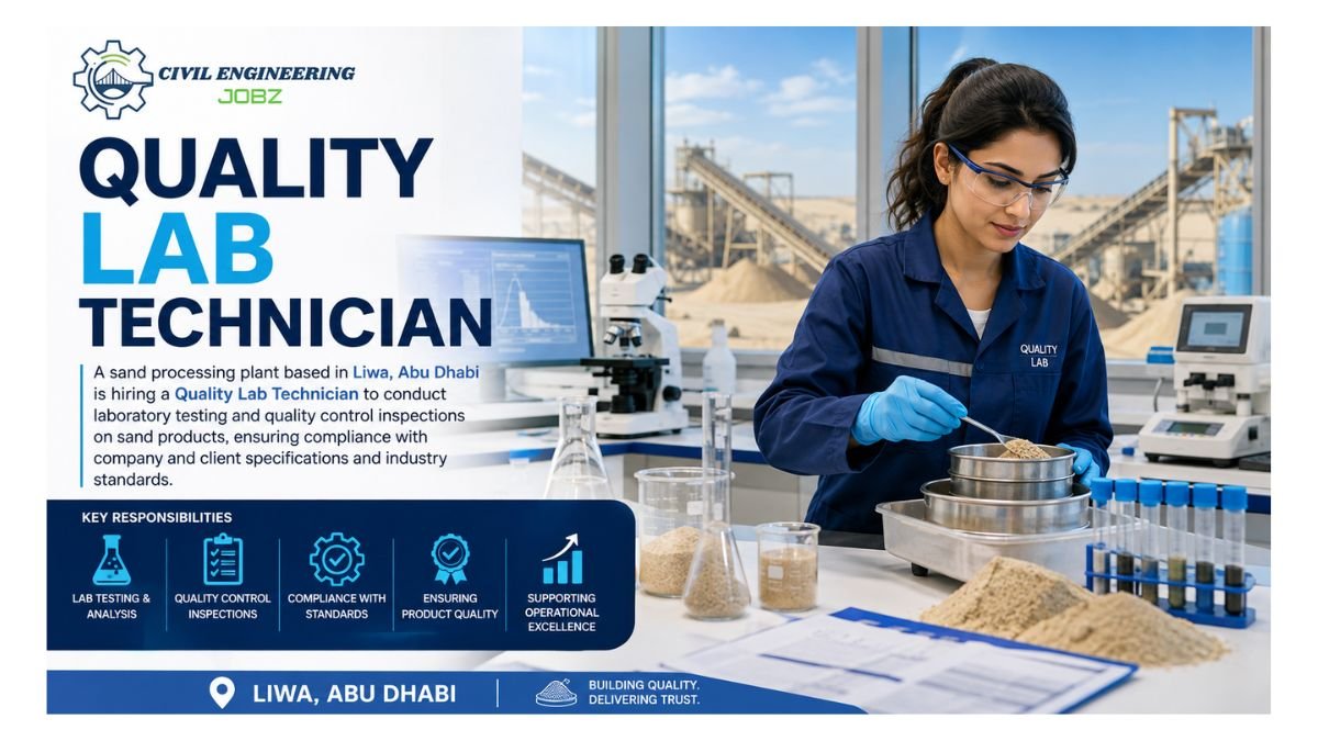 Quality Lab Technician Jobs Abu Dhabi UAE 2026