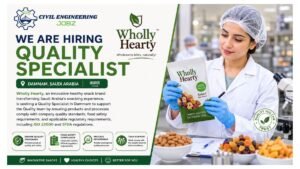 Quality Specialist Jobs Dammam Saudi Arabia 2026 
