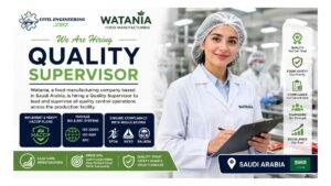 Quality Supervisor Jobs Saudi Arabia 2026