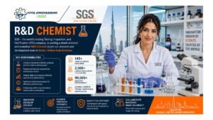 R&D Chemist Jobs Dubai UAE 2026