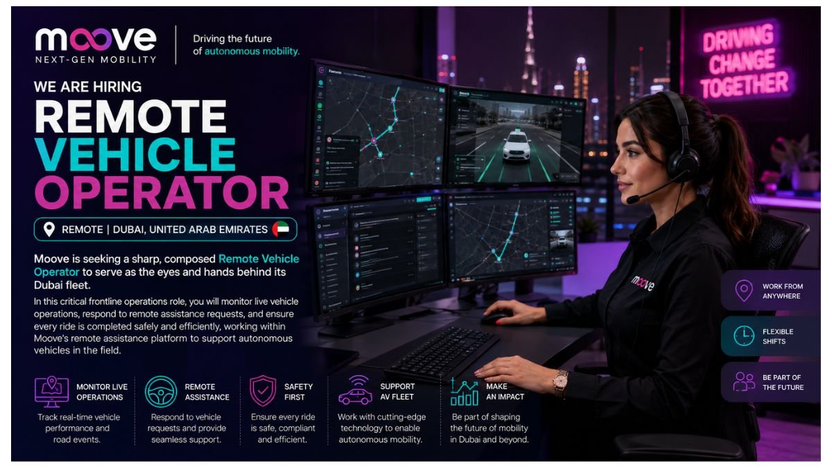 Remote Vehicle Operator Jobs UAE 2026 