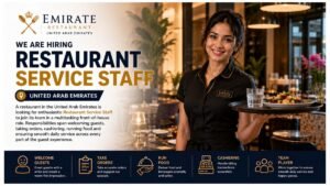 Restaurant Service Staff Jobs UAE 2026