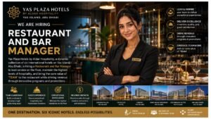 Restaurant and Bar Manager Jobs Abu Dhabi 2026